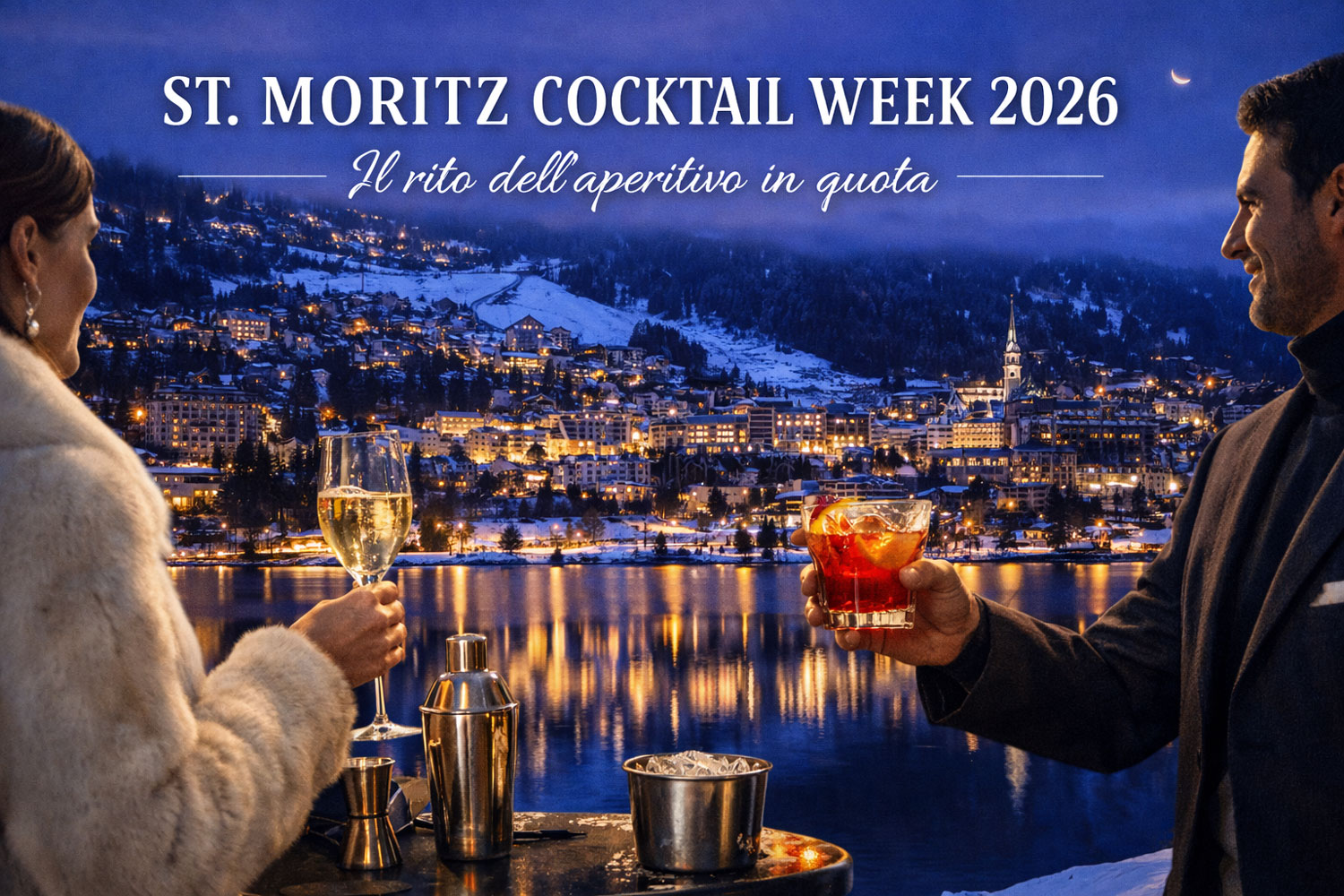 St. Moritz Cocktail Week 2026 aperitivo in alta quota tra cocktail e lifestyle alpino