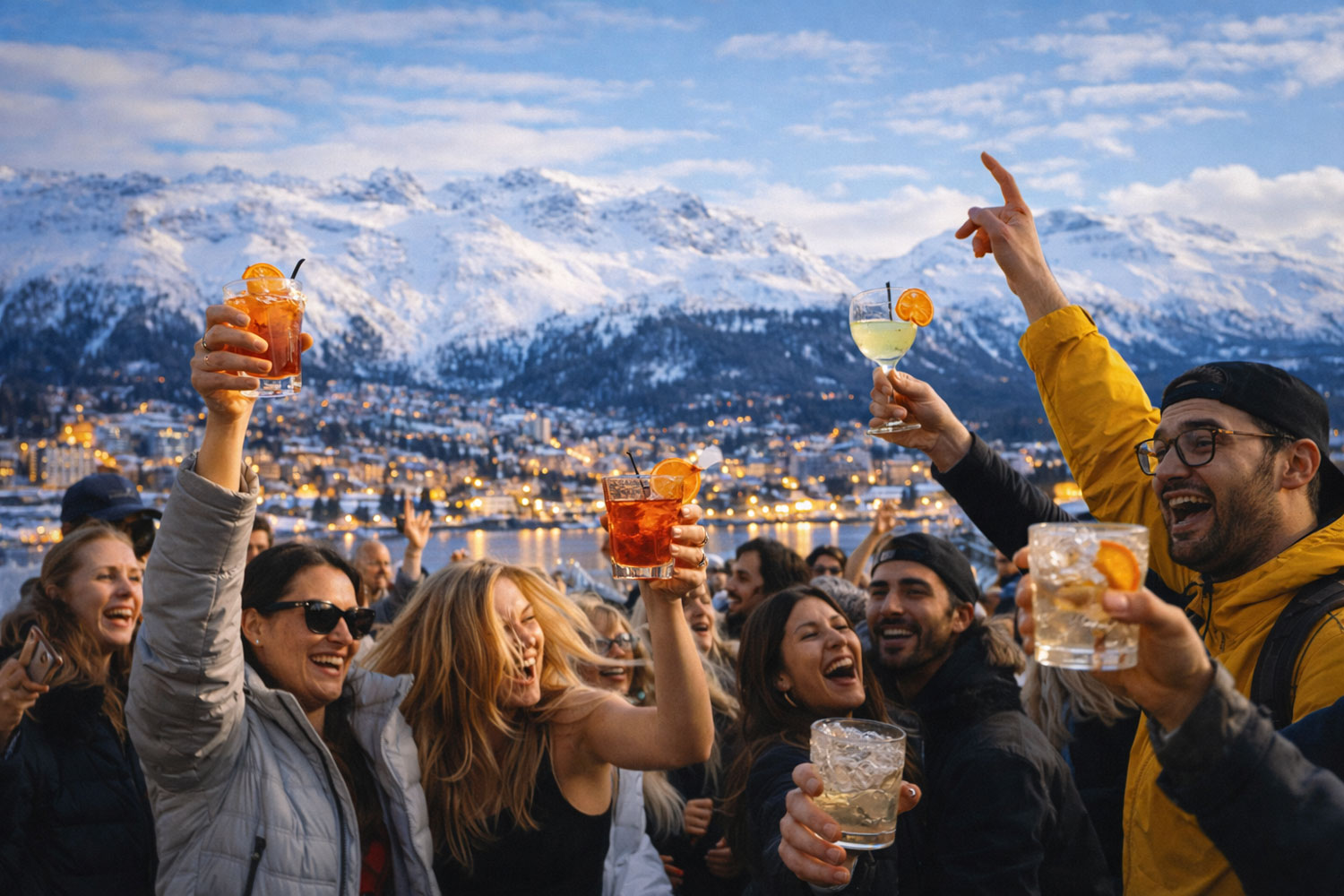 St. Moritz Cocktail Week 2026 aperitivo in alta quota con musica e cocktail