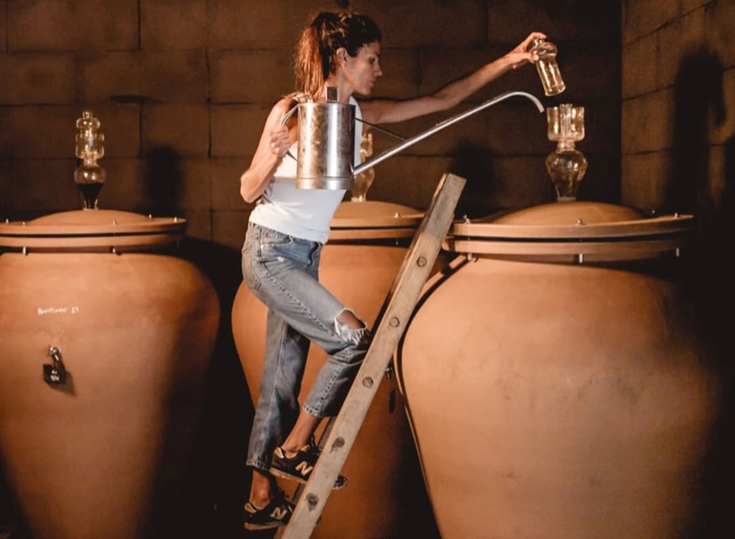 vino naturale Bordeaux vinificazione in anfora Maison Advinam cantina artigianale