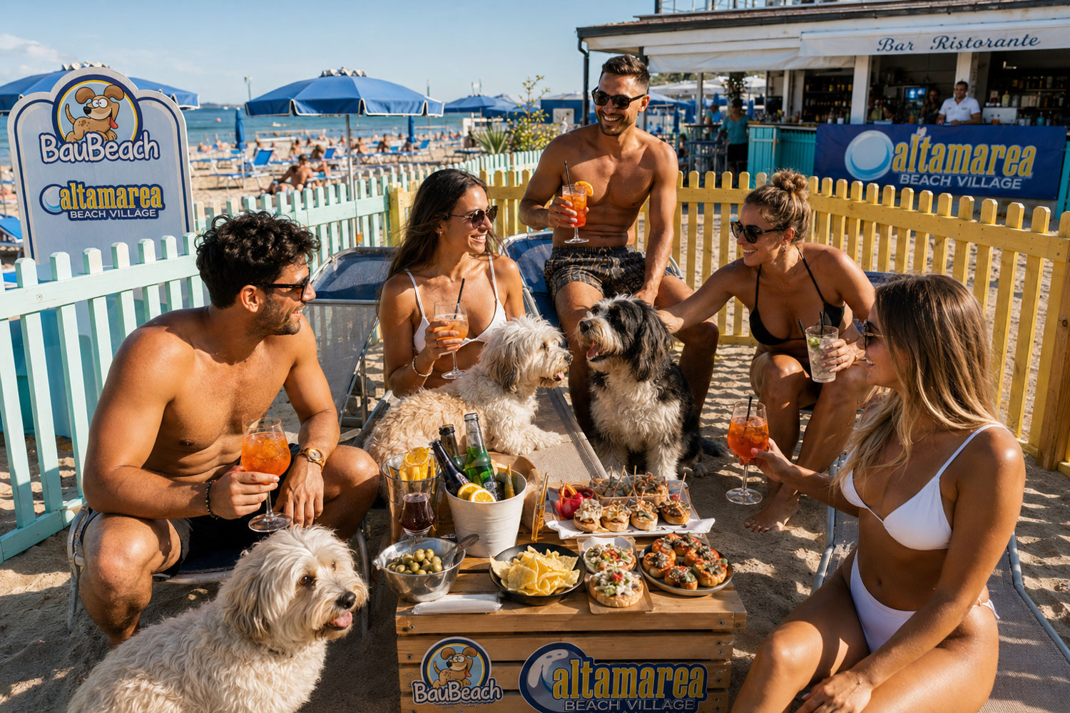 Aperitivi in spiaggia a Cattolica con Altamarea Beach Village e ApeTime