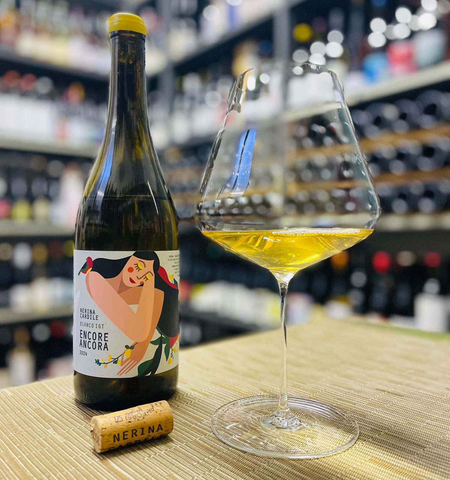 ENCORE-ANCORA 2024 Nerina Cardile vino bianco Etna da uve Carricante e vitigni autoctoni