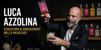 Luca Azzolina: Education & Engagement nella mixology Luca Azzolina Education & Engagement nella mixology, formazione beverage e masterclass per bartender nel settore HoReCa
