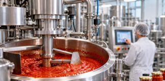 Macchine per industria alimentare: come cambia la produzione Macchine per industria alimentare con impianto automatizzato per la trasformazione del food